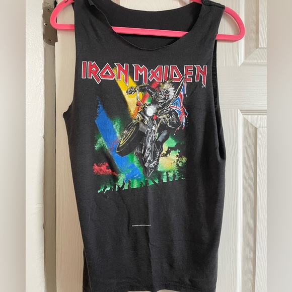 vintage band tee / iron maiden / RARE - Picture 5 of 5